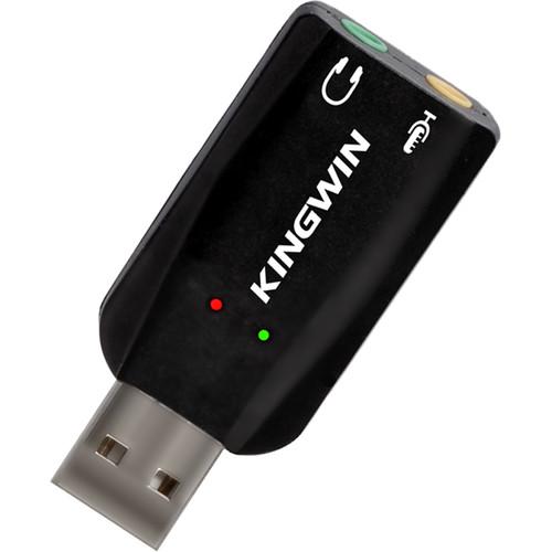 Kingwin 3D USB External Stereo Sound Adapter