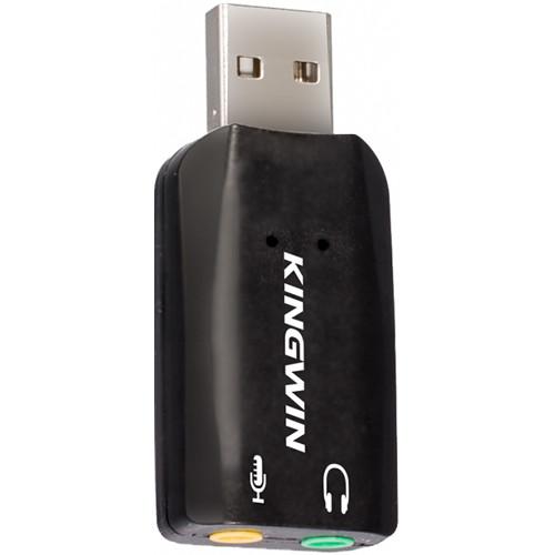 Kingwin 3D USB External Stereo Sound Adapter