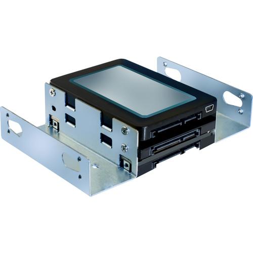 Kingwin HDM-230 3 x 2.5" HDD SSD to 1 x 5.25" Drive Bay Converter Bracket
