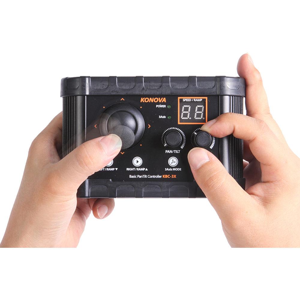 Konova Basic Pan-Tilt Controller Bundle B for 47.2" K7 Slider