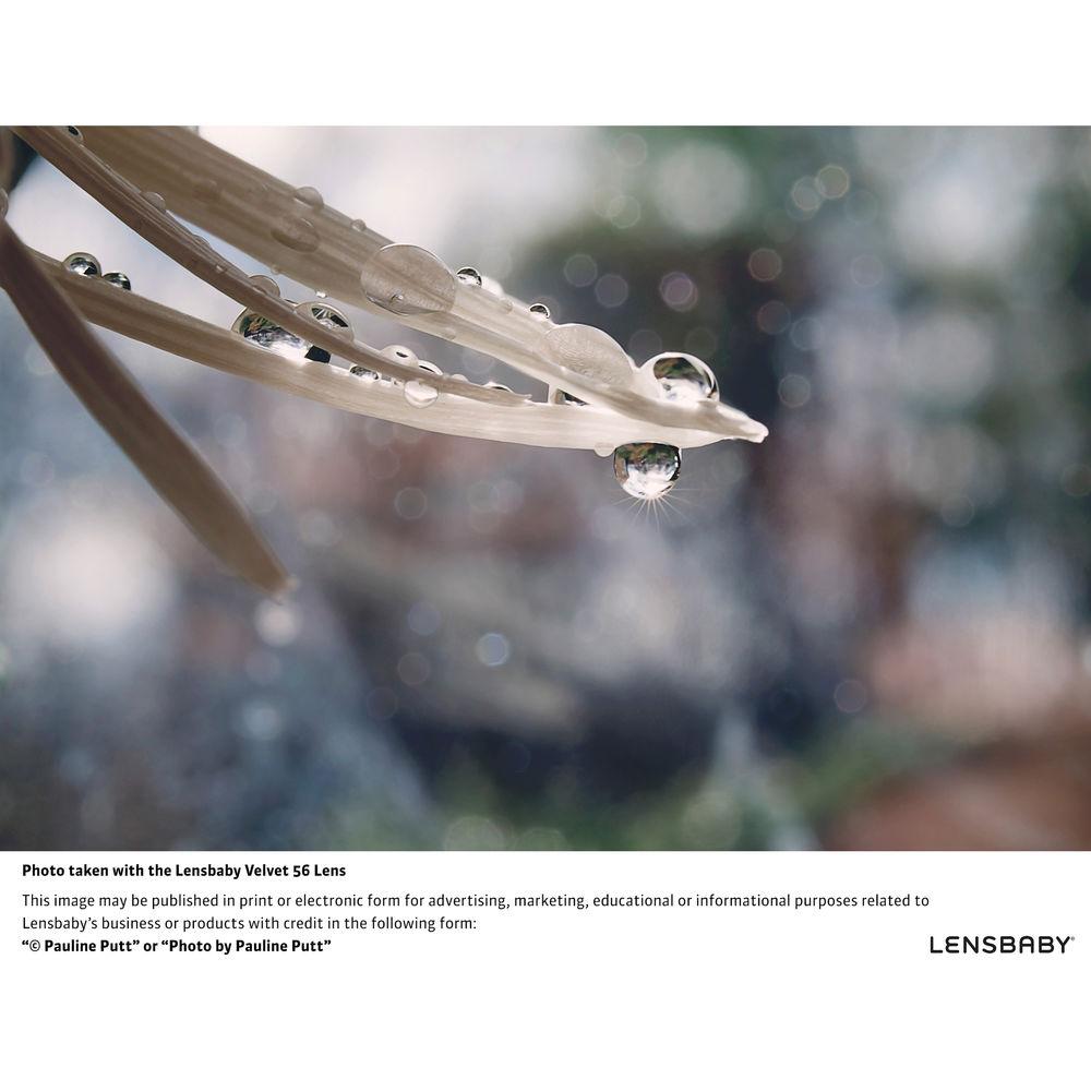 Lensbaby Velvet 56mm f 1.6 Lens for Micro Four Thirds