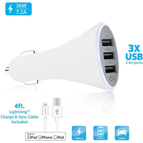 Naztech Turbo T3 USB Car Charger