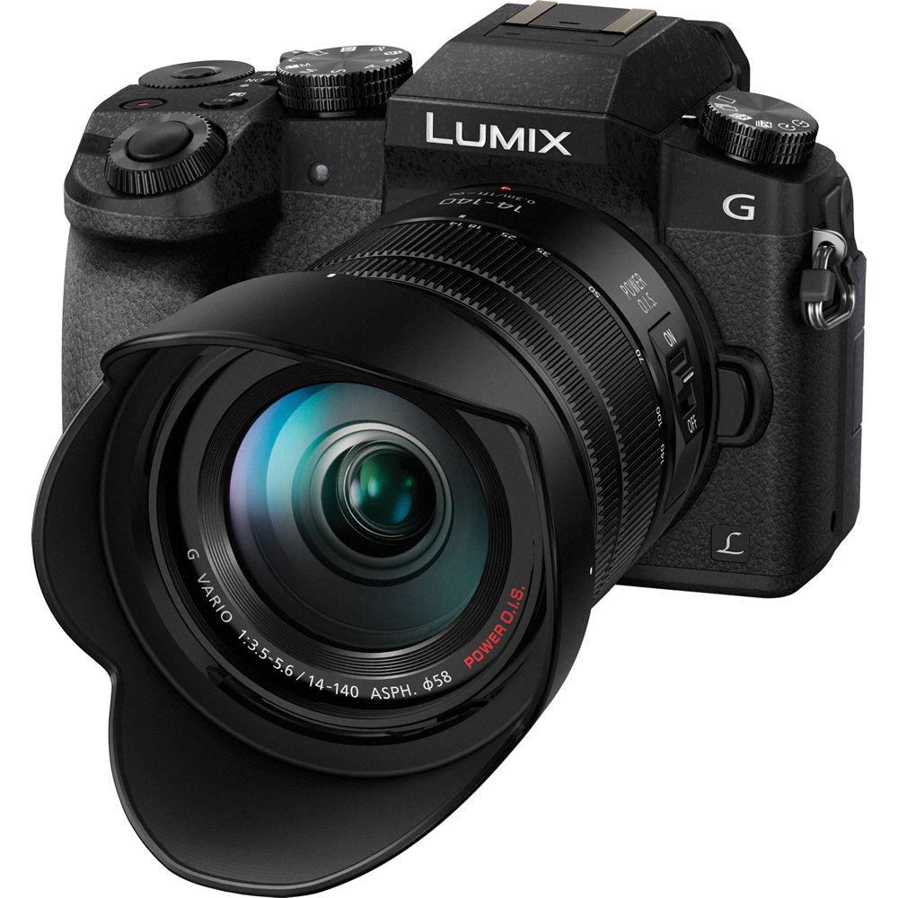 Panasonic Lumix DMC-G7 Mirrorless Micro Four Thirds Digital Camera with 14-140mm Lens