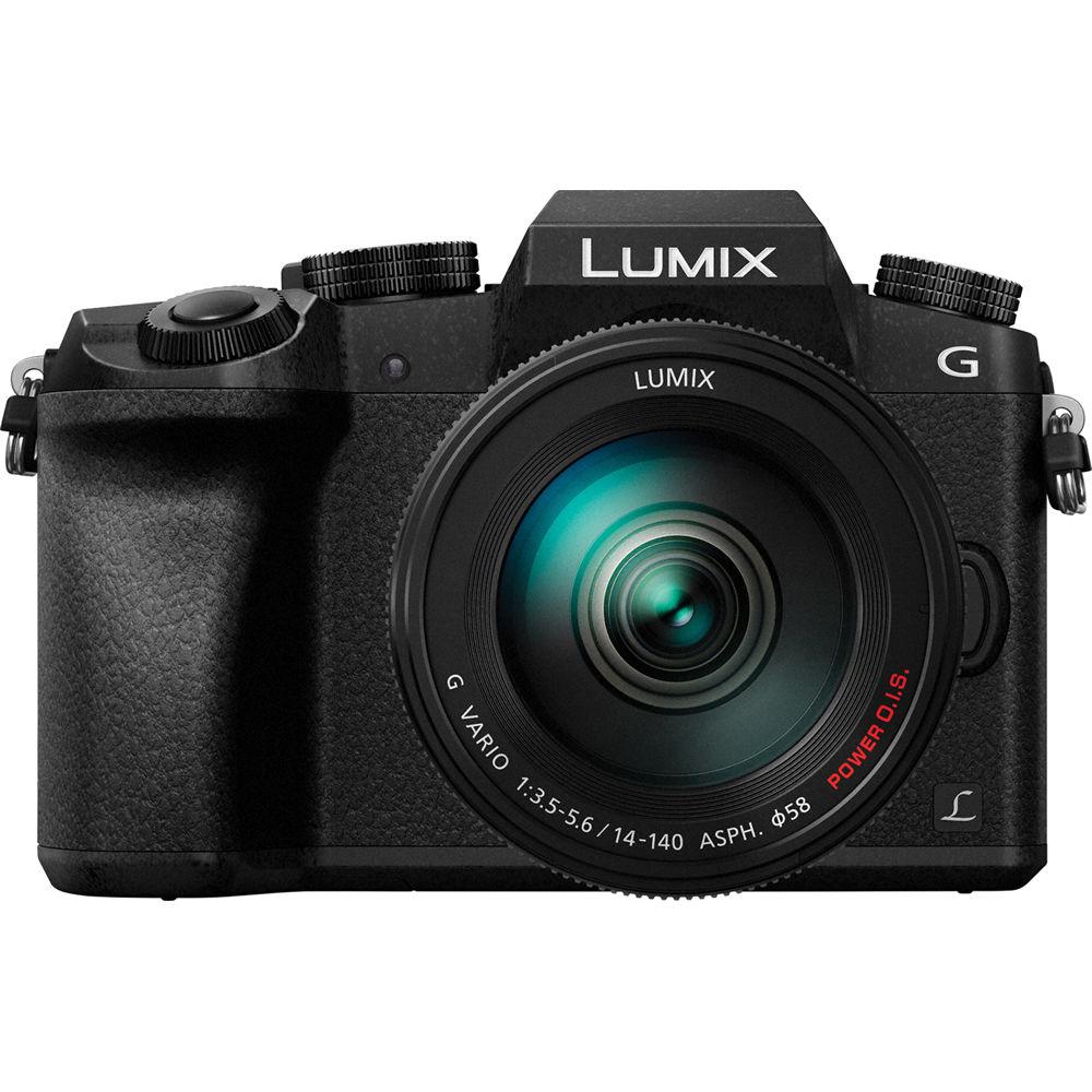 Panasonic Lumix DMC-G7 Mirrorless Micro Four Thirds Digital Camera with 14-140mm Lens