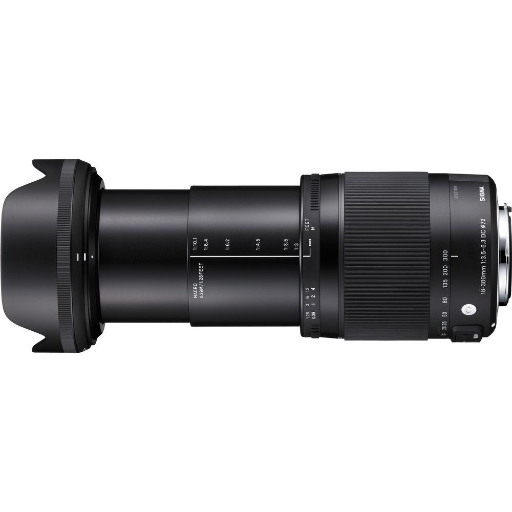 Sigma 18-300mm f 3.5-6.3 DC MACRO HSM Contemporary Lens for Pentax K