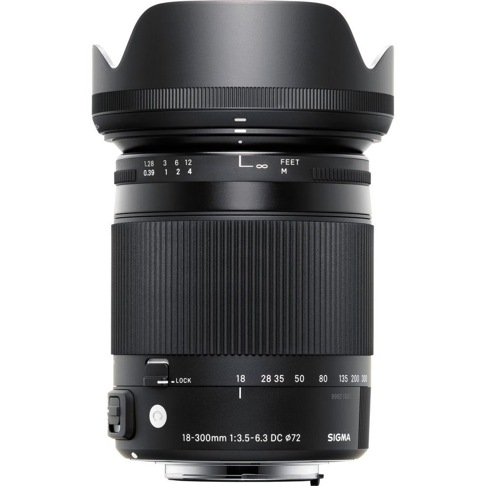 Sigma 18-300mm f 3.5-6.3 DC MACRO HSM Contemporary Lens for Sony A