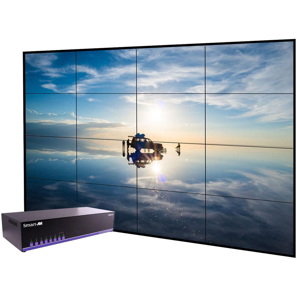 Smart-AVI EZWall-Pro 4 x 4 Multi-Format Video Wall Processor