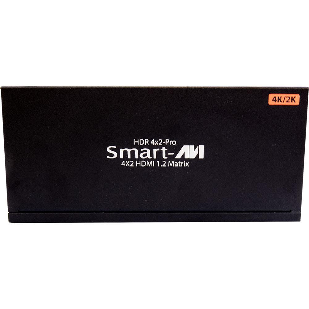 Smart-AVI HDR4X2PROS 4K 2K HDMI 4x2 Matrix Switch with Remote