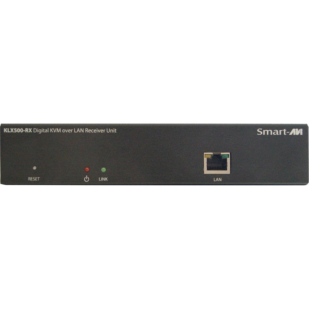 Smart-AVI KLX-RX500 Chainable DVI VGA KVM Receiver with Power Supply