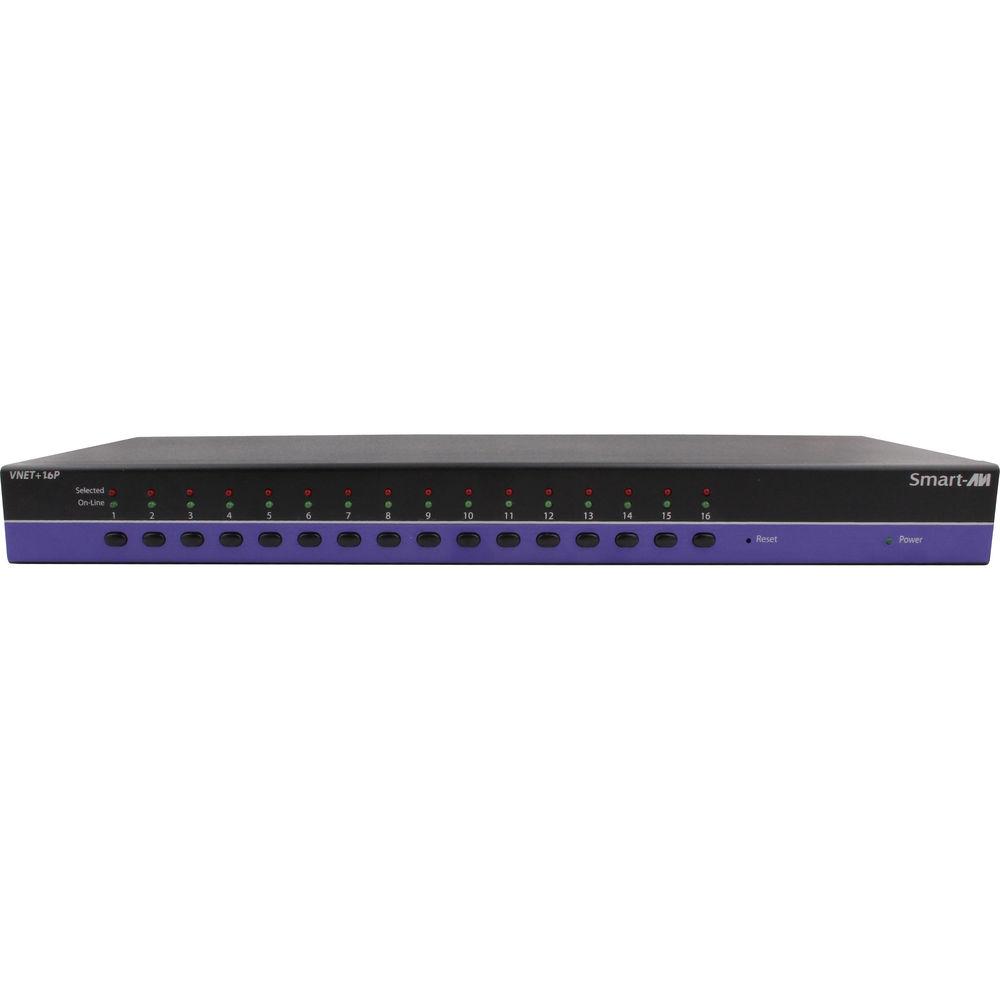 Smart-AVI VNET 16P 16-port Cross Platform WUXGA KVM Switch