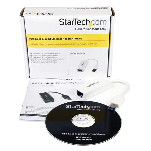 StarTech USB 3.0 to Gigabit Ethernet NIC Network Adapter