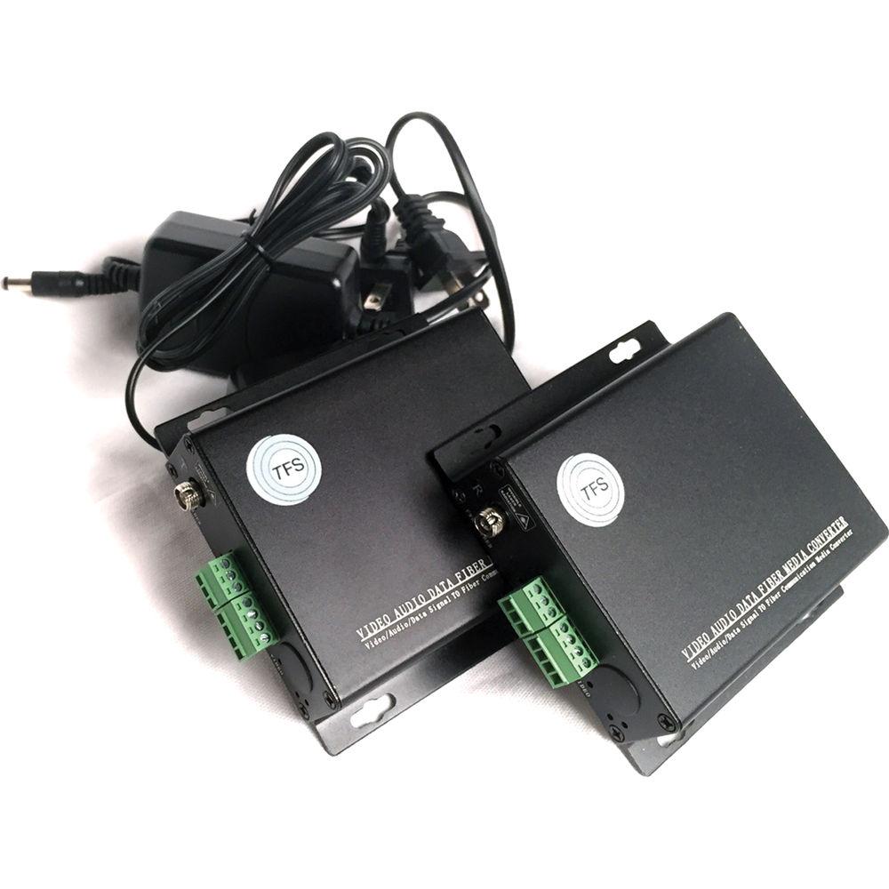 Tactical Fiber Systems Fiber Converter Receiver Transmitter Set