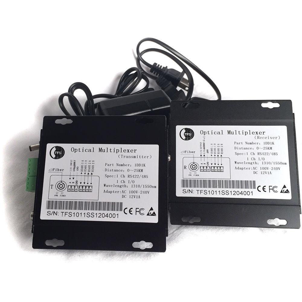 Tactical Fiber Systems Fiber Converter Receiver Transmitter Set