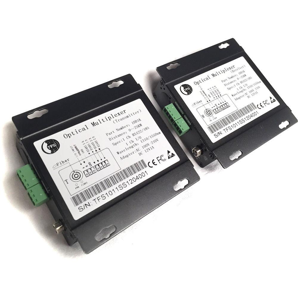Tactical Fiber Systems Fiber Converter Receiver Transmitter Set