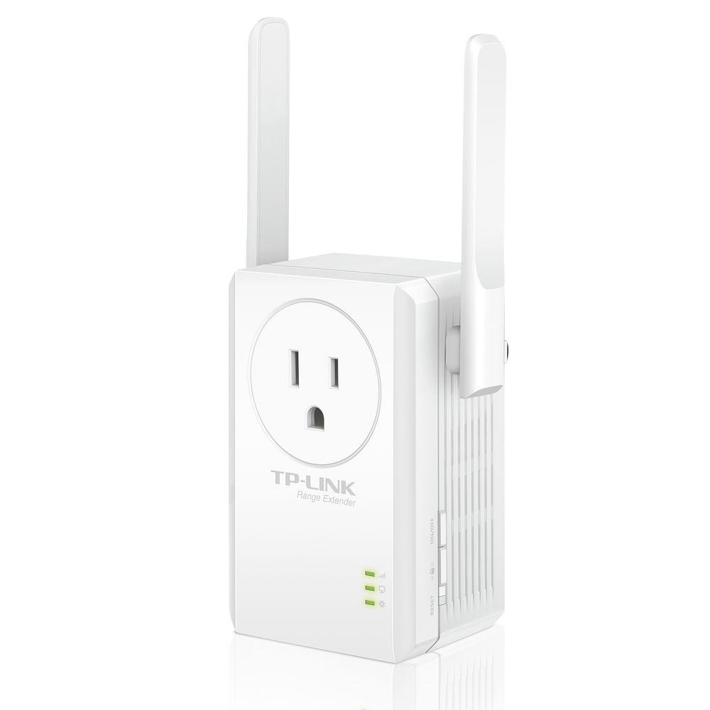 TP-Link TL-WA860RE N-300 Wi-Fi Range Extender with AC Passthrough, TP-Link, TL-WA860RE, N-300, Wi-Fi, Range, Extender, with, AC, Passthrough