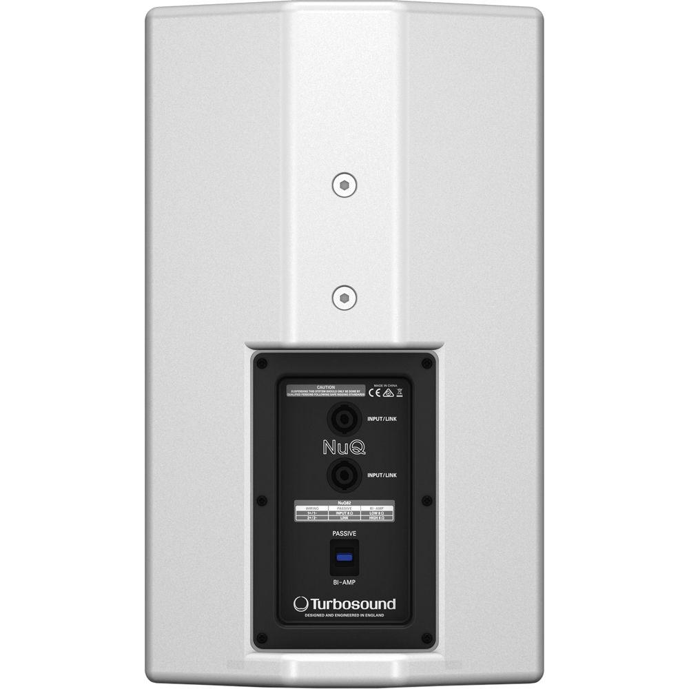 Turbosound NuQ82-WH 2-Way 8" Full-Range Loudspeaker for Portable PA Applications