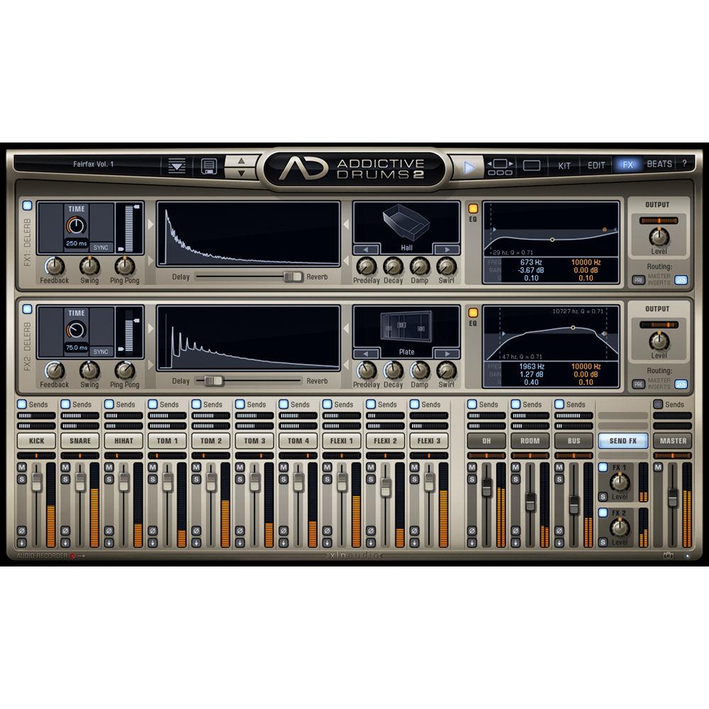 XLN Audio Addictive Drums 2: Custom - Addictive Drums 2 with Choice of Content