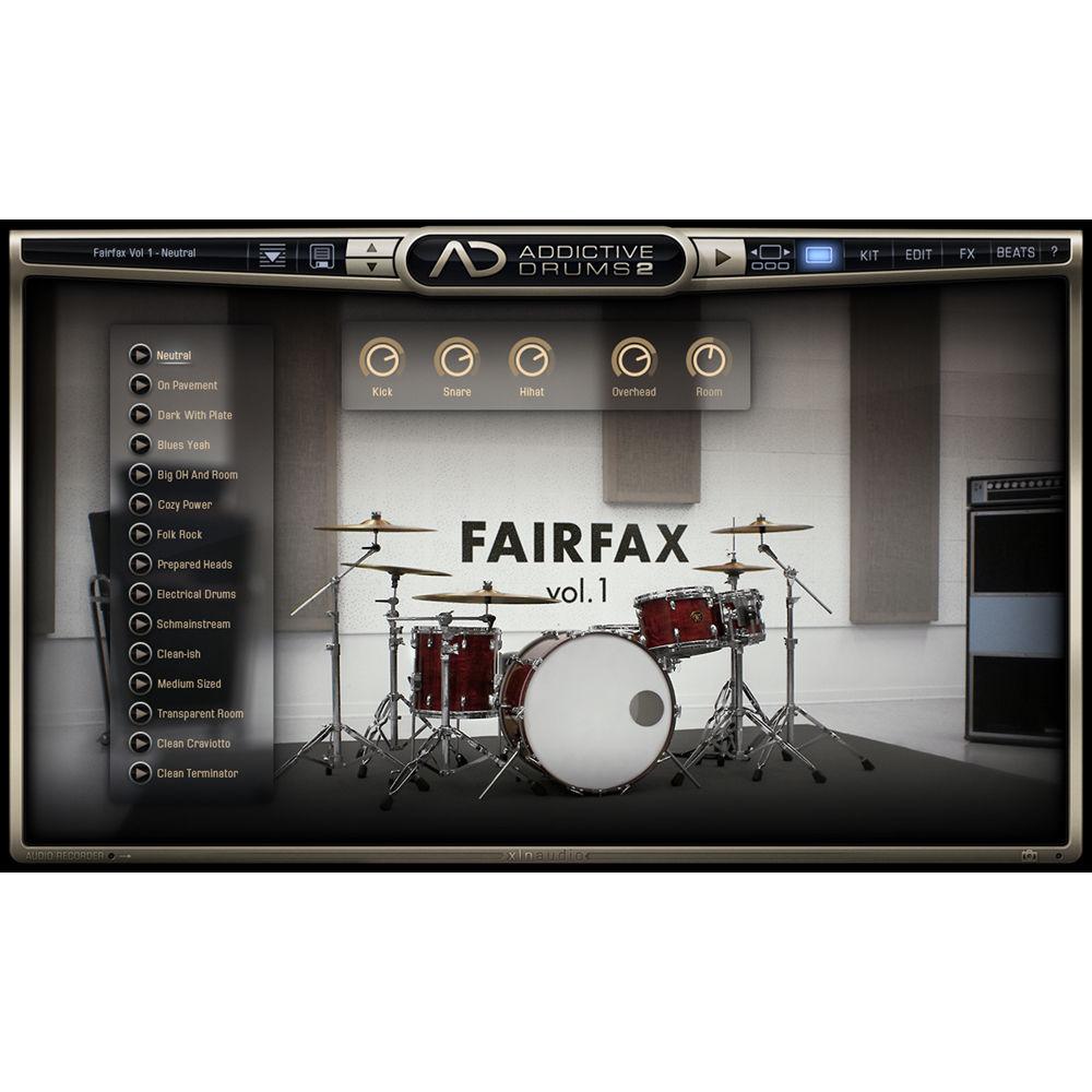 XLN Audio Addictive Drums 2: Custom - Addictive Drums 2 with Choice of Content