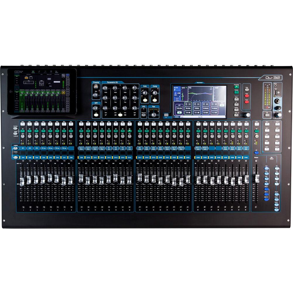 Allen & Heath Qu-32C - 38-In 28-Out Digital Mixing Console