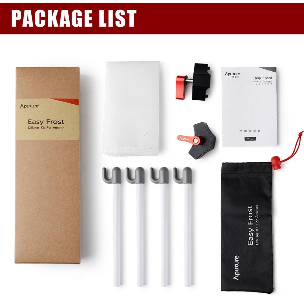 Aputure Easy Frost Diffuser Kit for Amaran AL-528 and HR672 LED Lights