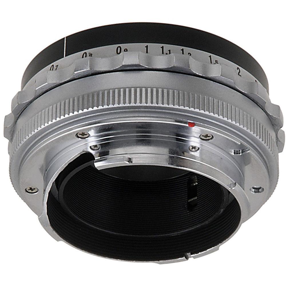FotodioX Pro Lens Mount Adapter for Voigtländer Nokton 50mm or Ultron 50mm Prominent-Mount Lens to Leica M-Mount Camera
