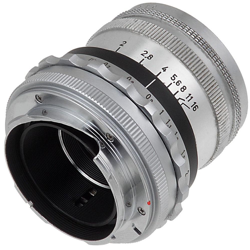 FotodioX Pro Lens Mount Adapter for Voigtländer Nokton 50mm or Ultron 50mm Prominent-Mount Lens to Leica M-Mount Camera