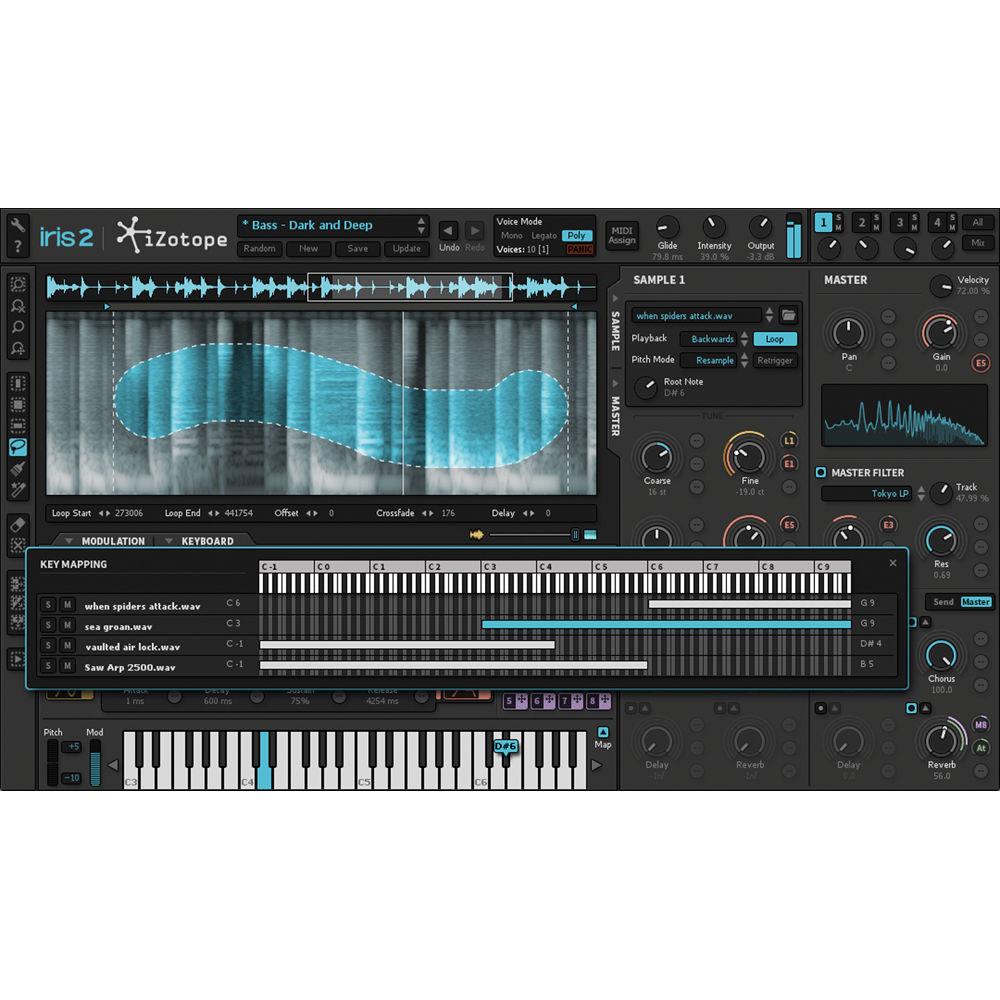 iZotope Iris 2 Upgrade - Sample-Based Virtual Synthesizer