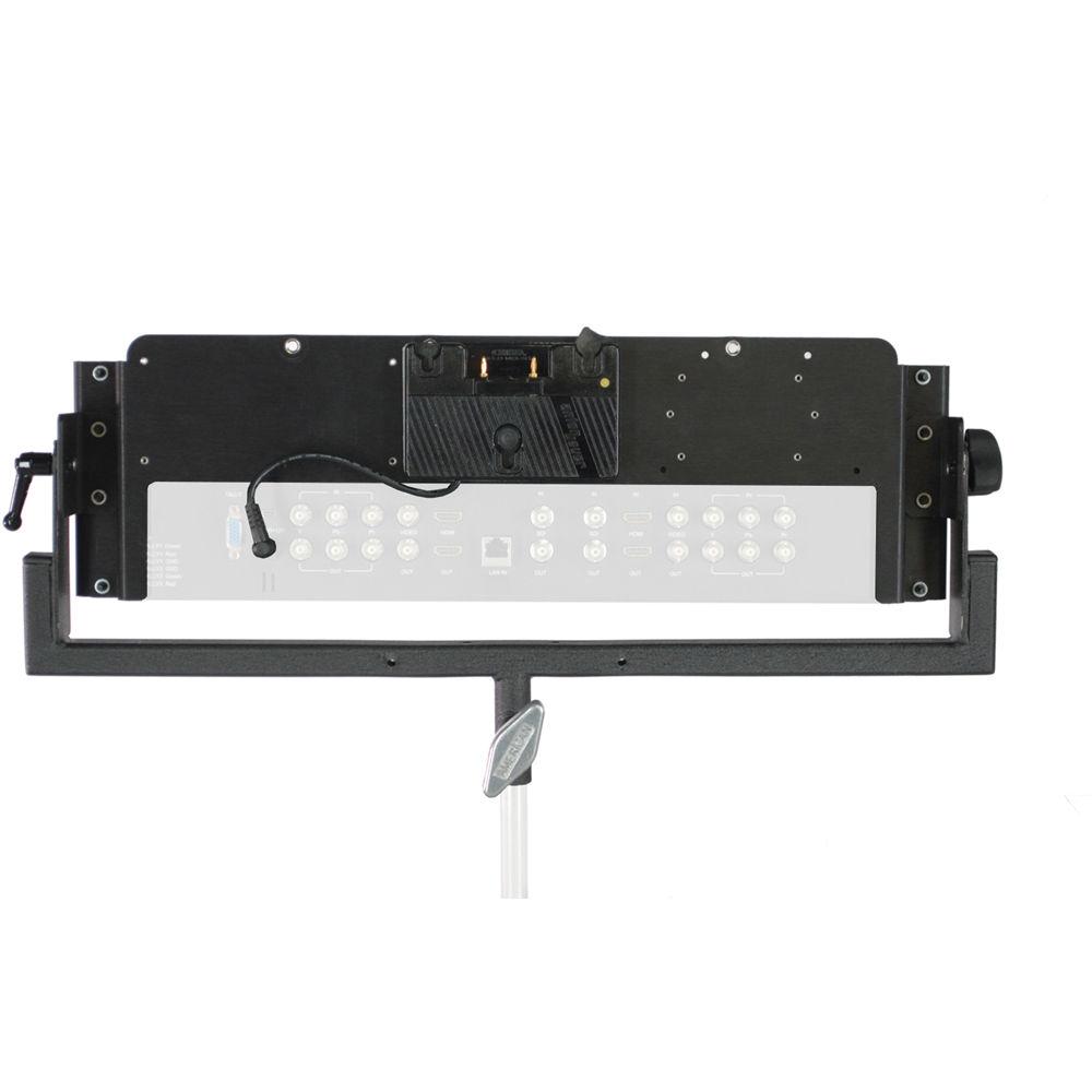 Nebtek Duo Monitor Bracket with 2.1mm Gold Mount Adapter