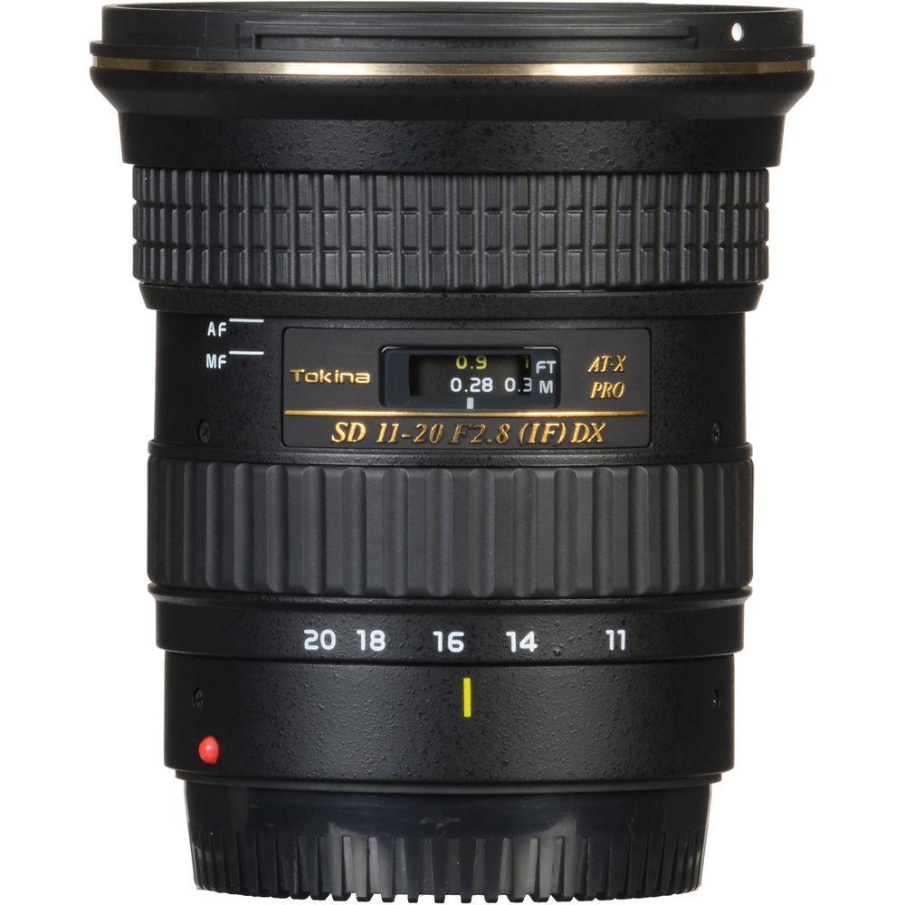 Tokina AT-X 11-20mm f 2.8 PRO DX Lens for Canon EF