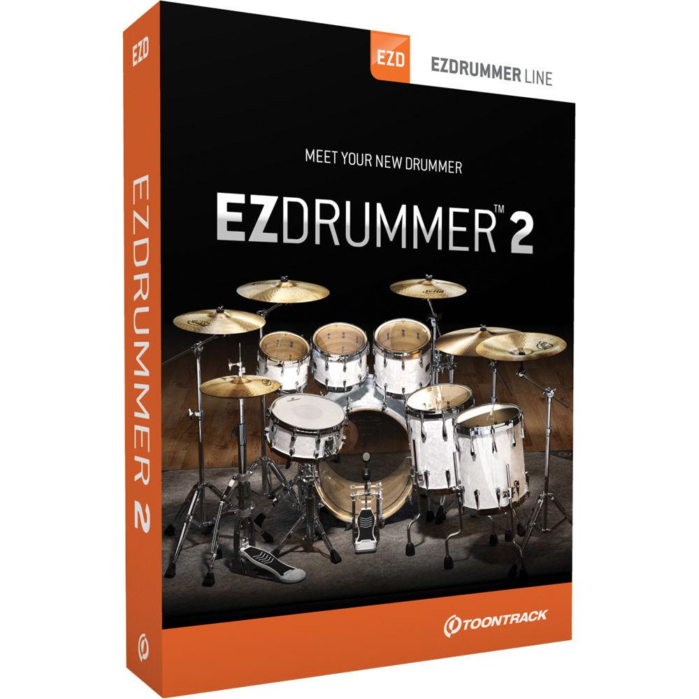 Toontrack EZdrummer 2 Metal Edition - Virtual Drum Module with Sound Libraries Bundle