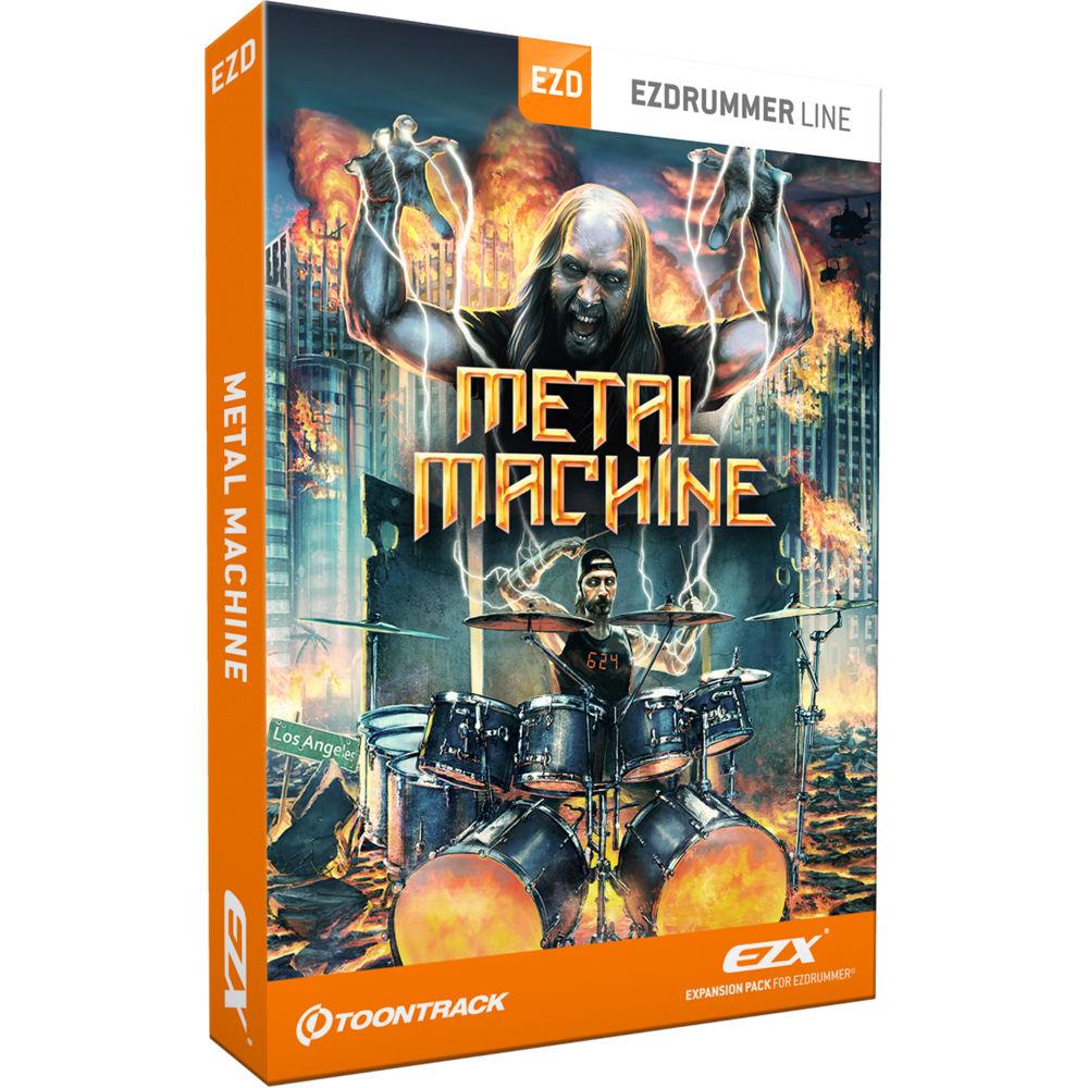 Toontrack EZdrummer 2 Metal Edition - Virtual Drum Module with Sound Libraries Bundle