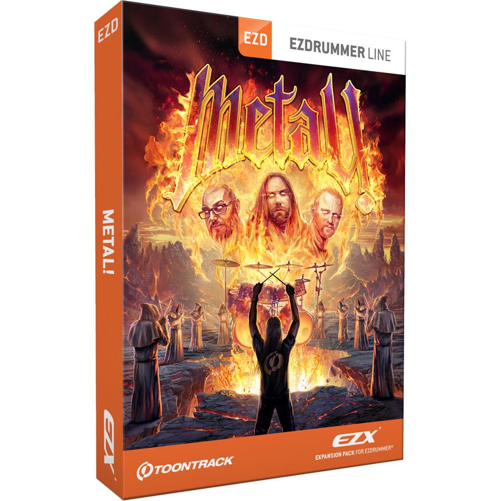 Toontrack EZdrummer 2 Metal Edition - Virtual Drum Module with Sound Libraries Bundle