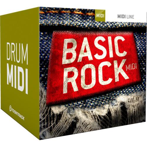 Toontrack Rock Drums MIDI 6 Pack - Drum MIDI Packs