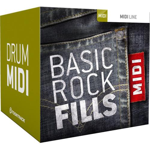 Toontrack Rock Drums MIDI 6 Pack - Drum MIDI Packs