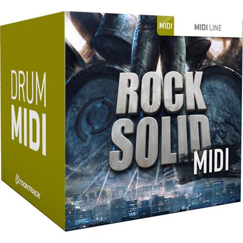 Toontrack Rock Drums MIDI 6 Pack - Drum MIDI Packs