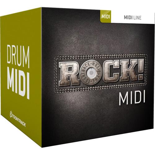 Toontrack Rock Drums MIDI 6 Pack - Drum MIDI Packs