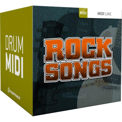 Toontrack Rock Drums MIDI 6 Pack - Drum MIDI Packs