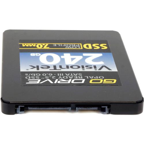 VisionTek Go Drive Low Profile 7mm Opal 1.0 Encryption Ready SSD