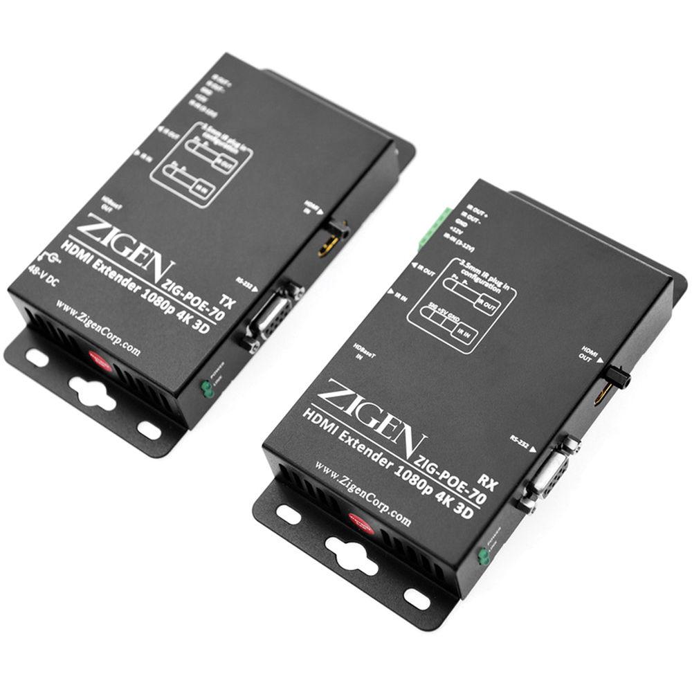 Zigen ZIG-POE-70 HDBaseT HDMI Extender