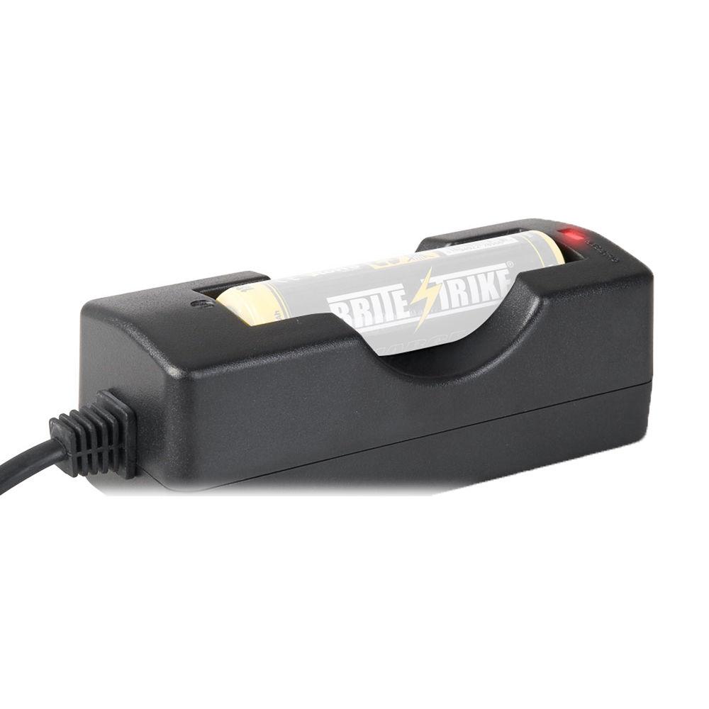 Brite-Strike Battery Charger for 18650 Li-Ion Rechargeable Battery