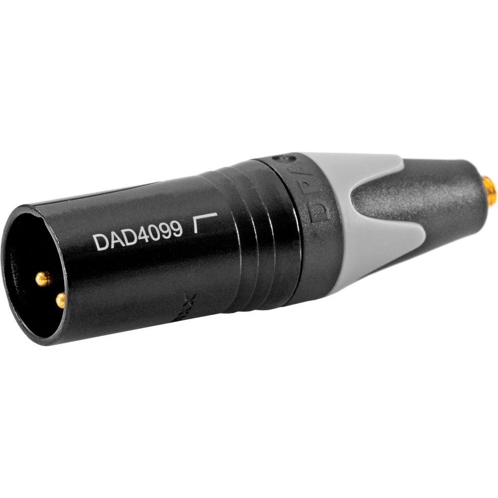 DPA Microphones DAD4099-BC Micro-Dot to XLR with Belt Clip and Low-Cut Filter for 4099 Microphone