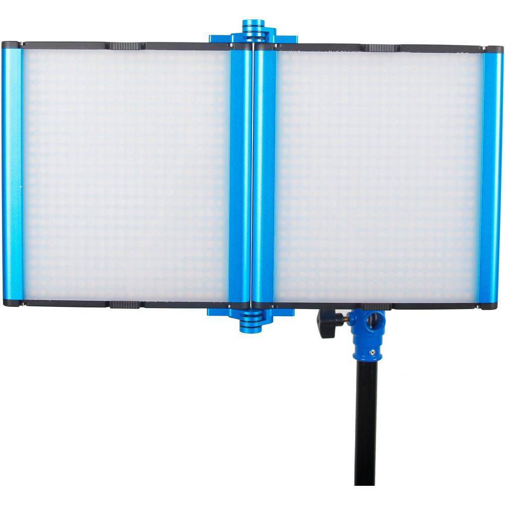Dracast Silver Series Foldable LED1000 Daylight 2-Light Kit