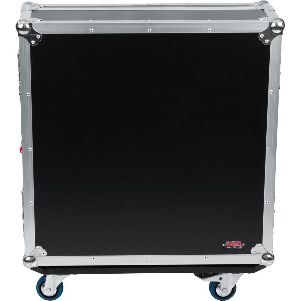 Gator Cases G-TOURQU24 ATA Wood Flight Case for Allen & Heath QU24 Mixing Console with Doghouse Design