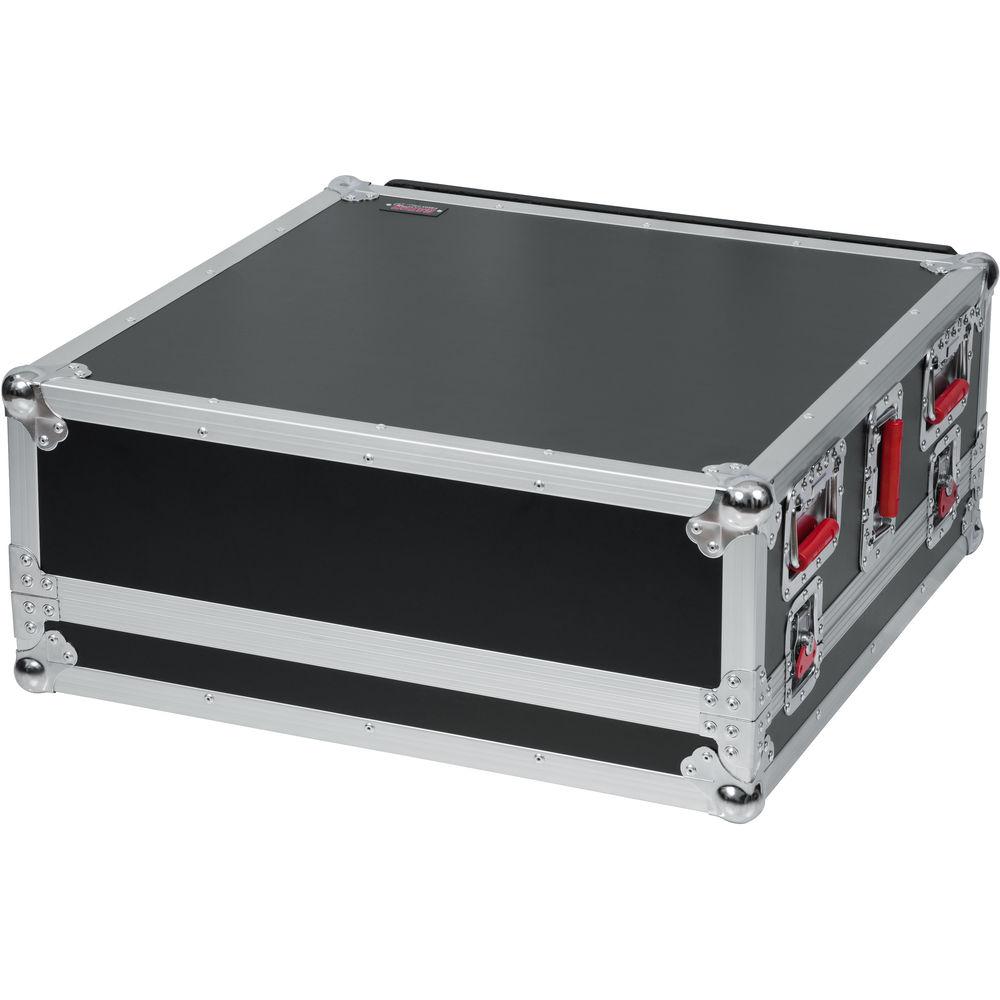 Gator Cases G-TOURQU24 ATA Wood Flight Case for Allen & Heath QU24 Mixing Console with Doghouse Design