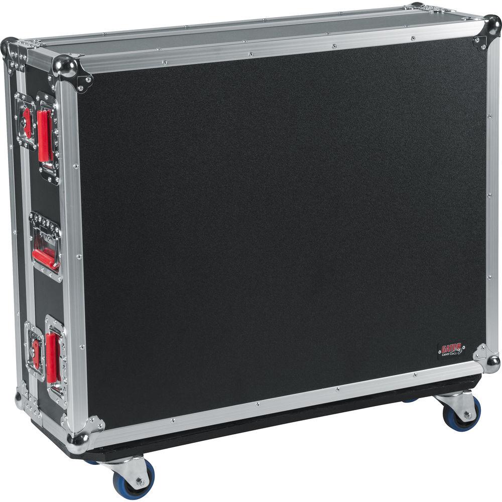 Gator Cases G-TOURQU32 ATA Wood Flight Case for Allen & Heath QU32 Mixing Console with Doghouse Design