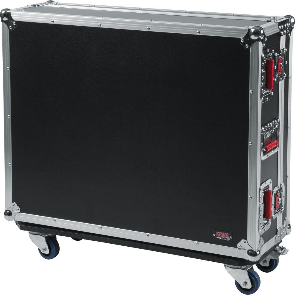 Gator Cases G-TOURQU32 ATA Wood Flight Case for Allen & Heath QU32 Mixing Console with Doghouse Design