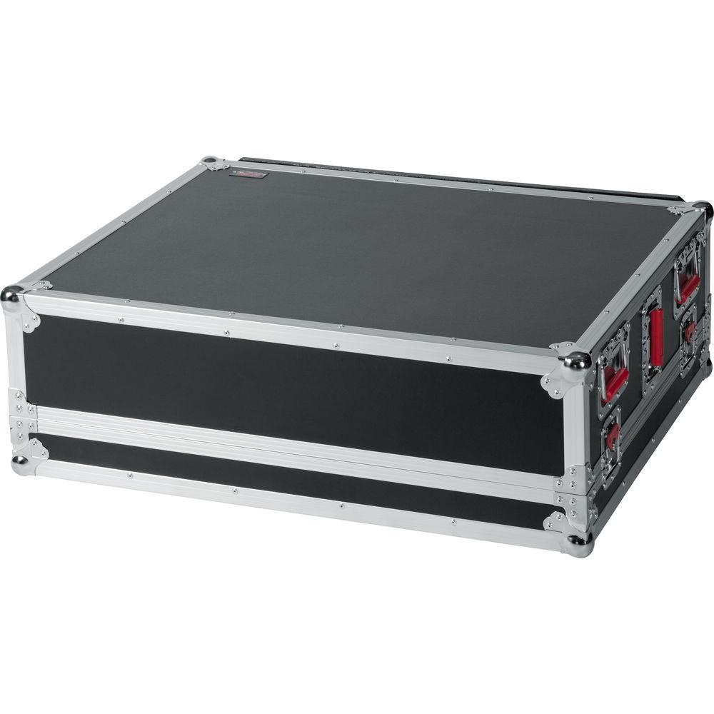 Gator Cases G-TOURQU32 ATA Wood Flight Case for Allen & Heath QU32 Mixing Console with Doghouse Design