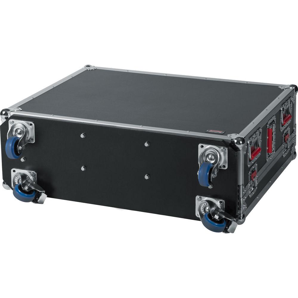 Gator Cases G-TOURQU32 ATA Wood Flight Case for Allen & Heath QU32 Mixing Console with Doghouse Design