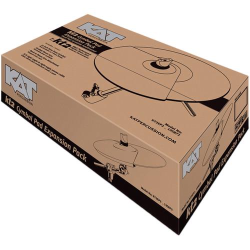 KAT KT2EP2 - Cymbal Expansion Pack with 12" Dual-Zone Cymbal Pad