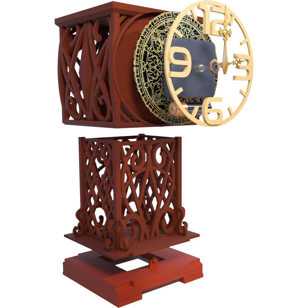 Legacy Interactive 3D Print Kits: Build Your Own Desk Clock, Legacy, Interactive, 3D, Print, Kits:, Build, Your, Own, Desk, Clock
